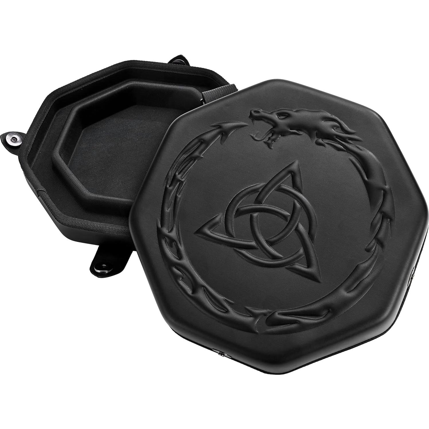 Bandeja de Dados Soar Forge D&D - Diseño Celta y Dragón