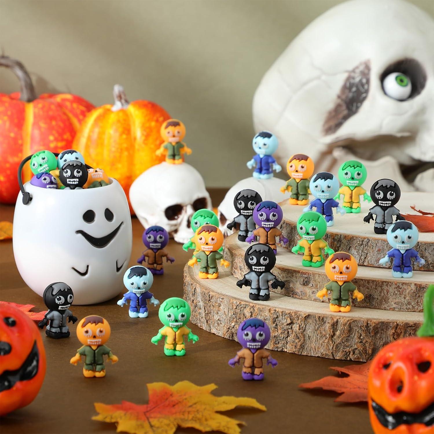 60 Figuras Mini Zombies Halloween VioraWhite 3.5x2 CM