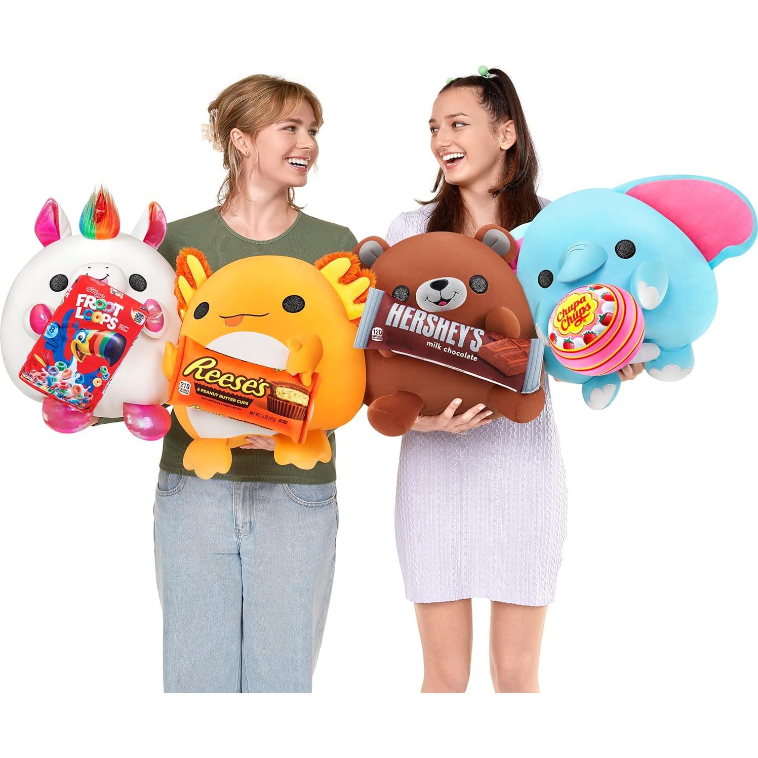 Peluche Snackles ZURU 35.56 cm Ultra Suave Coleccionable