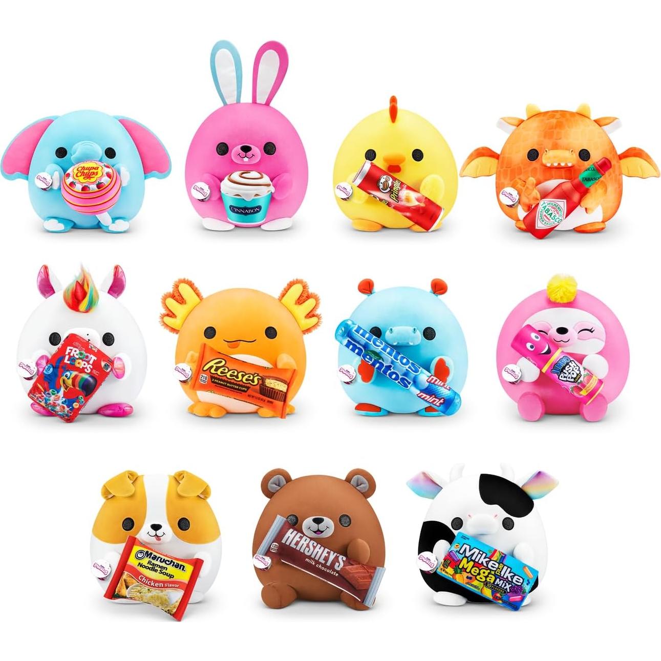 Peluche Snackles ZURU 35.56 cm Ultra Suave Coleccionable