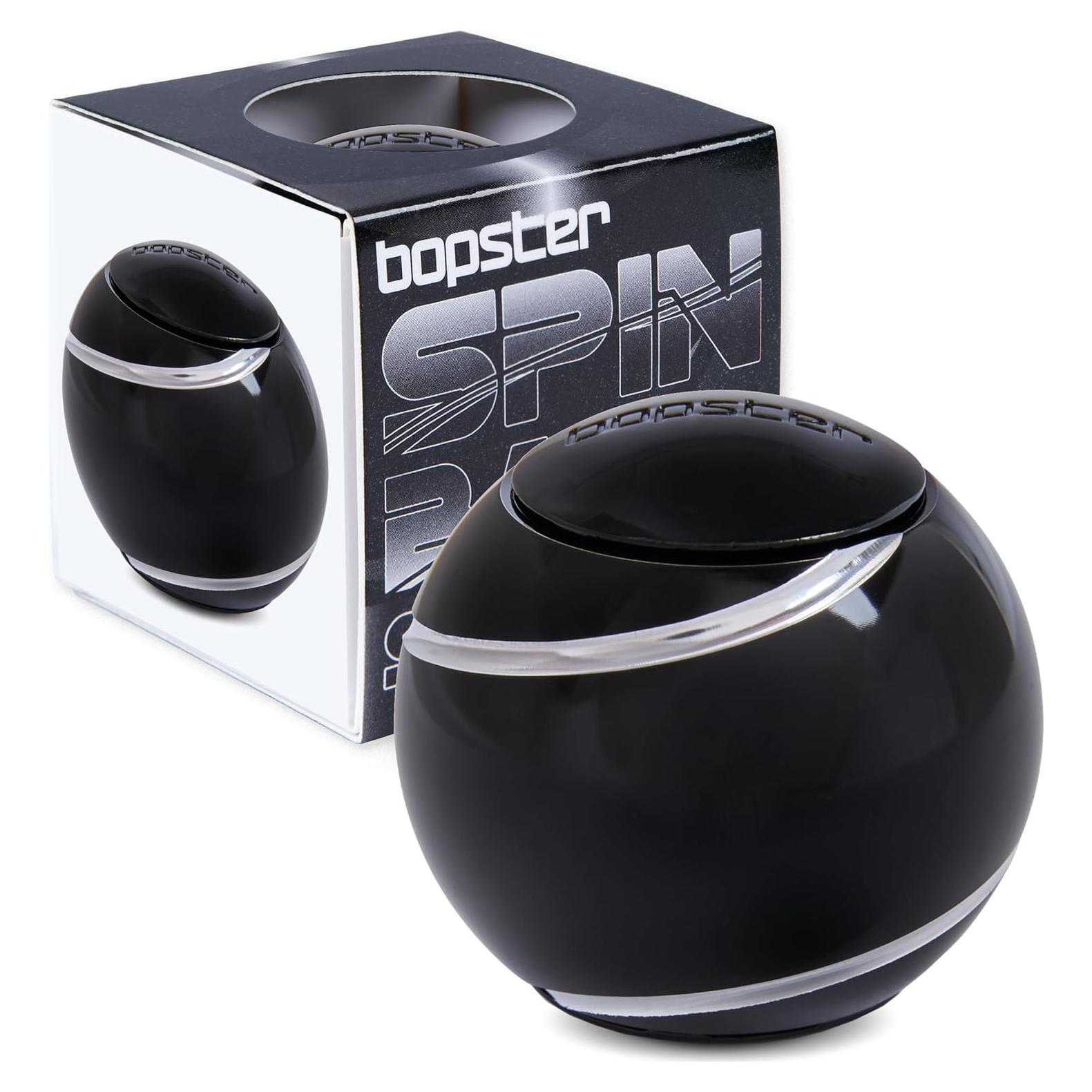 Bopster Spinner Antiestrés Negro - Juguete de Alivio 3.81cm