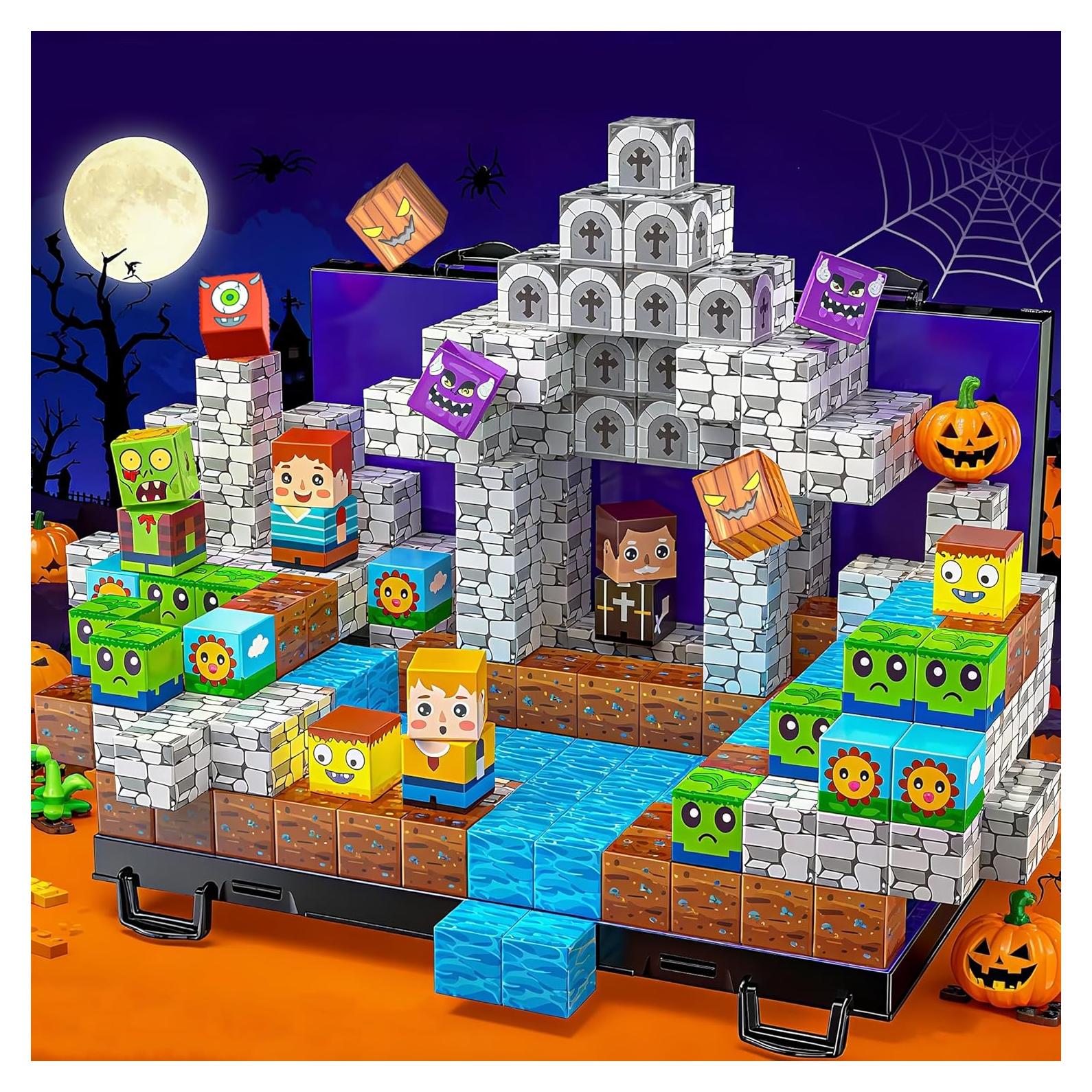 Bloques Magnéticos WXLBR 84Pcs para Niños 3-10 Años