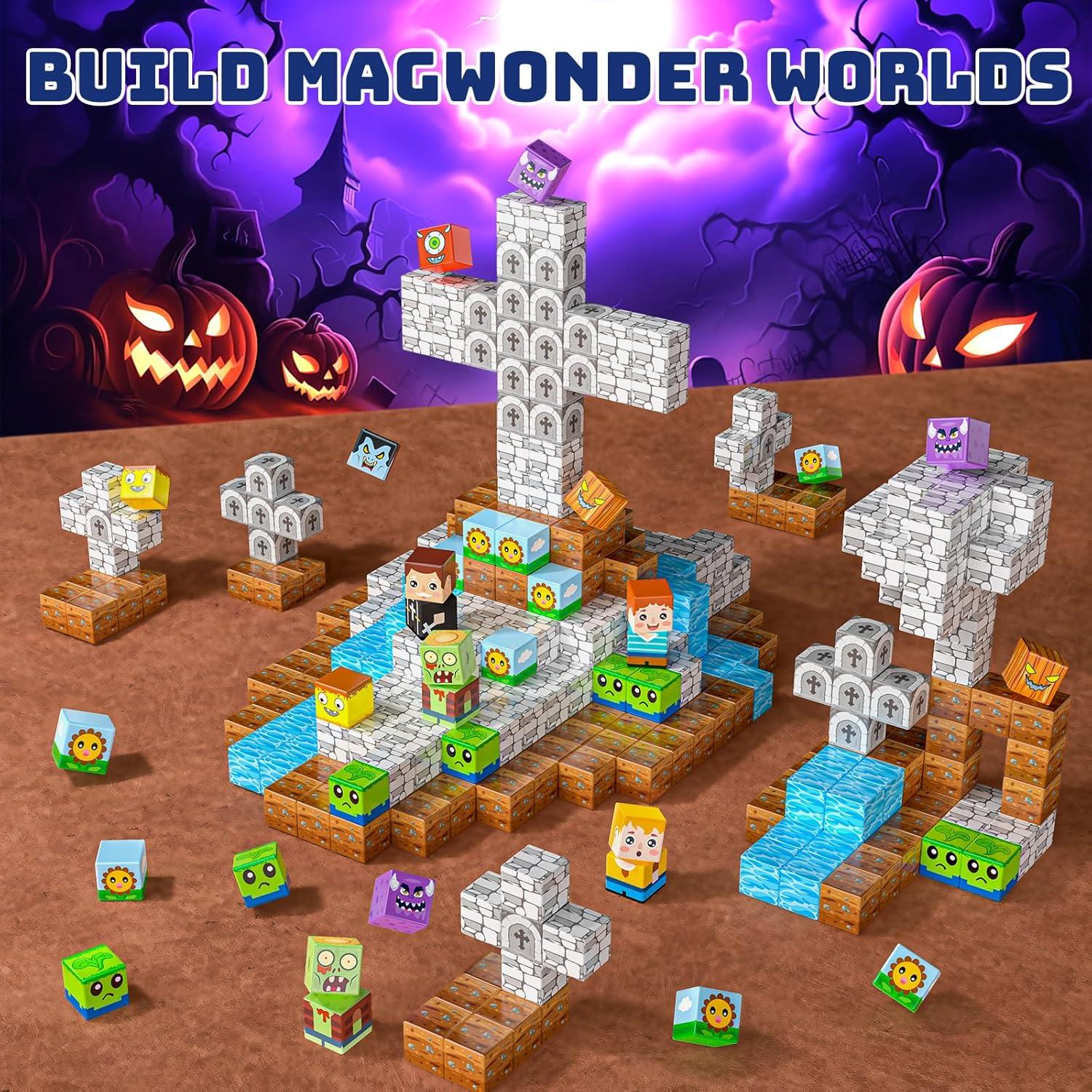 Bloques Magnéticos WXLBR 84Pcs para Niños 3-10 Años