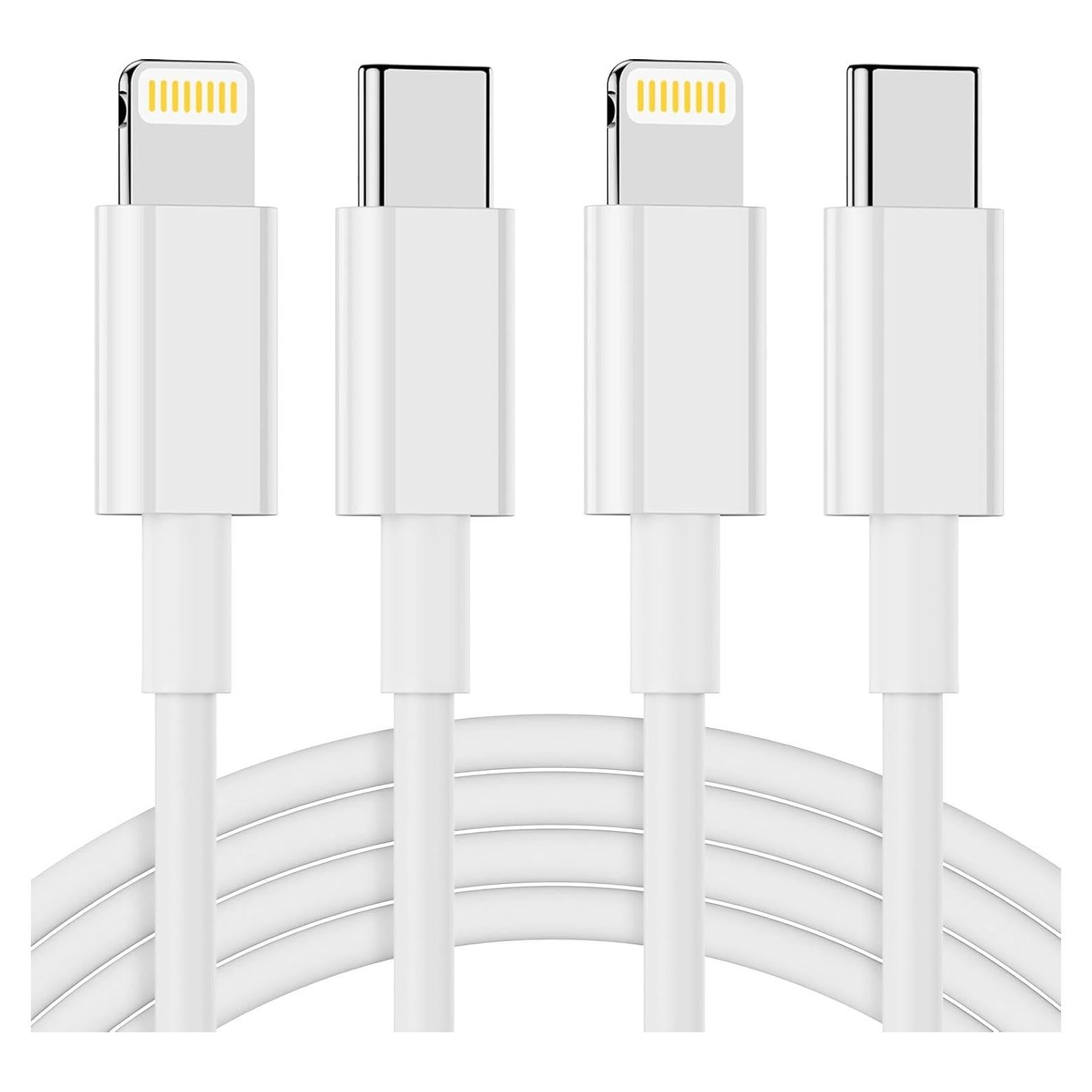 Cable USB C a Lightning 2Pack 1M Certificado MFi Nebite