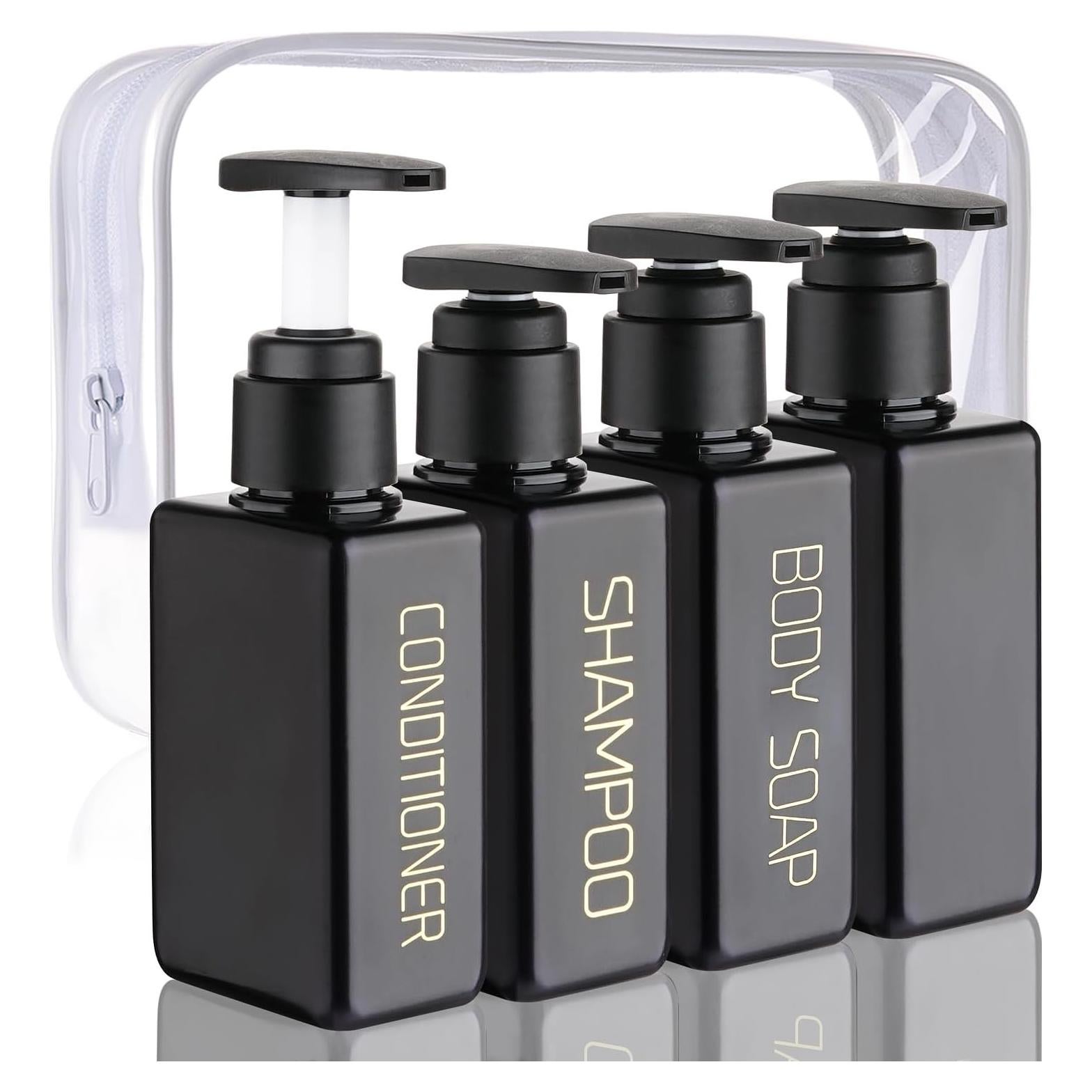 Botellas de Viaje Hethyo 110ml 4 Piezas Reutilizables