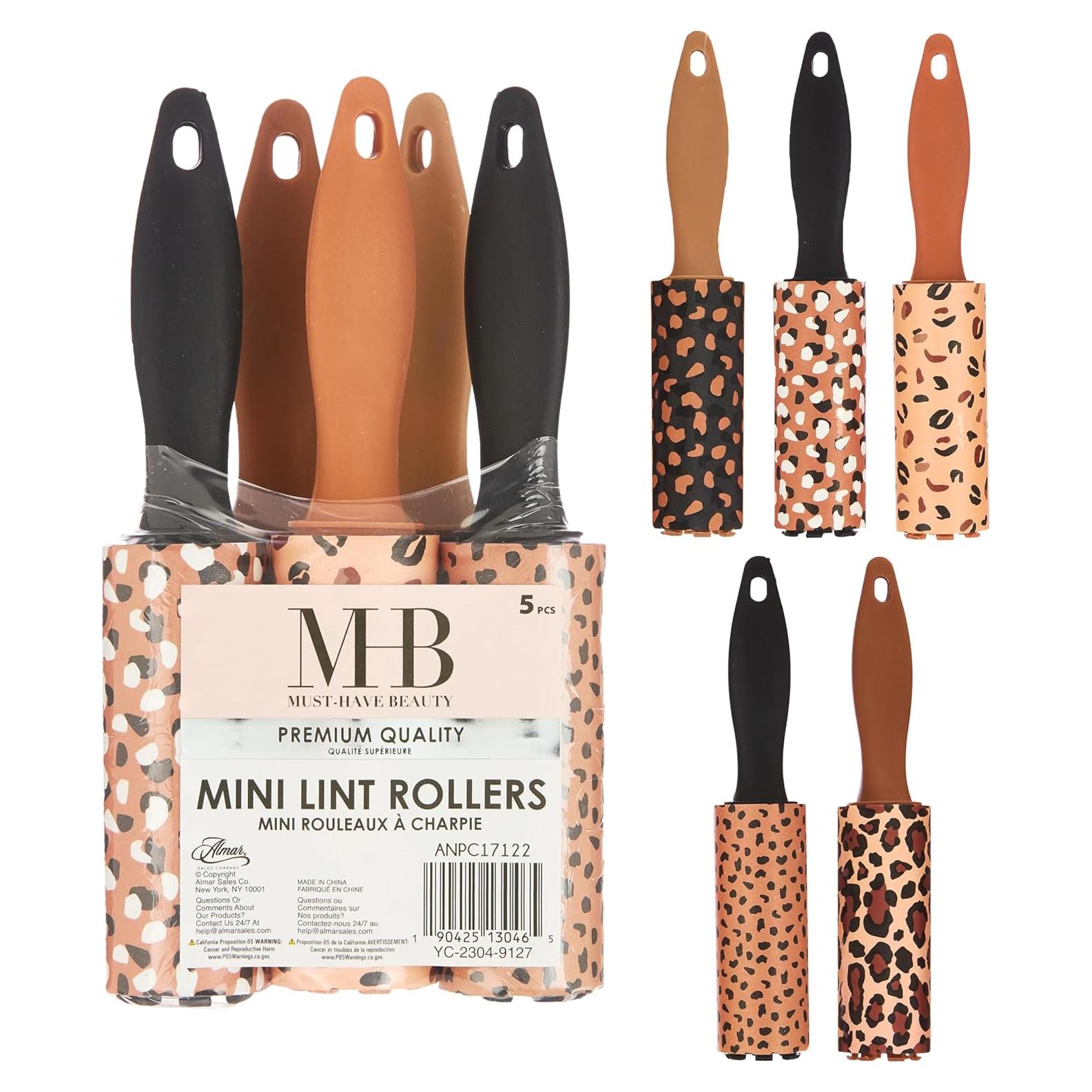 Paquete de 5 Rodillos Quitapelusas Expressions - Colorido