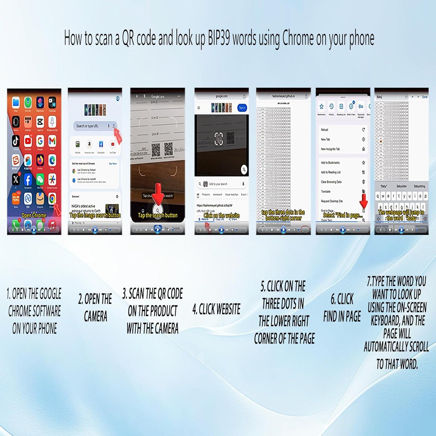 Almacenamiento Frases Semilla Titanio Btcdove - Billetera Fría