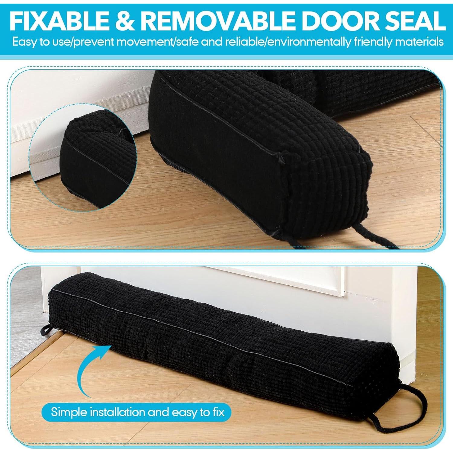 Tapón de Corriente de Puerta Fiwochic 91.44cm Negro 1.5kg