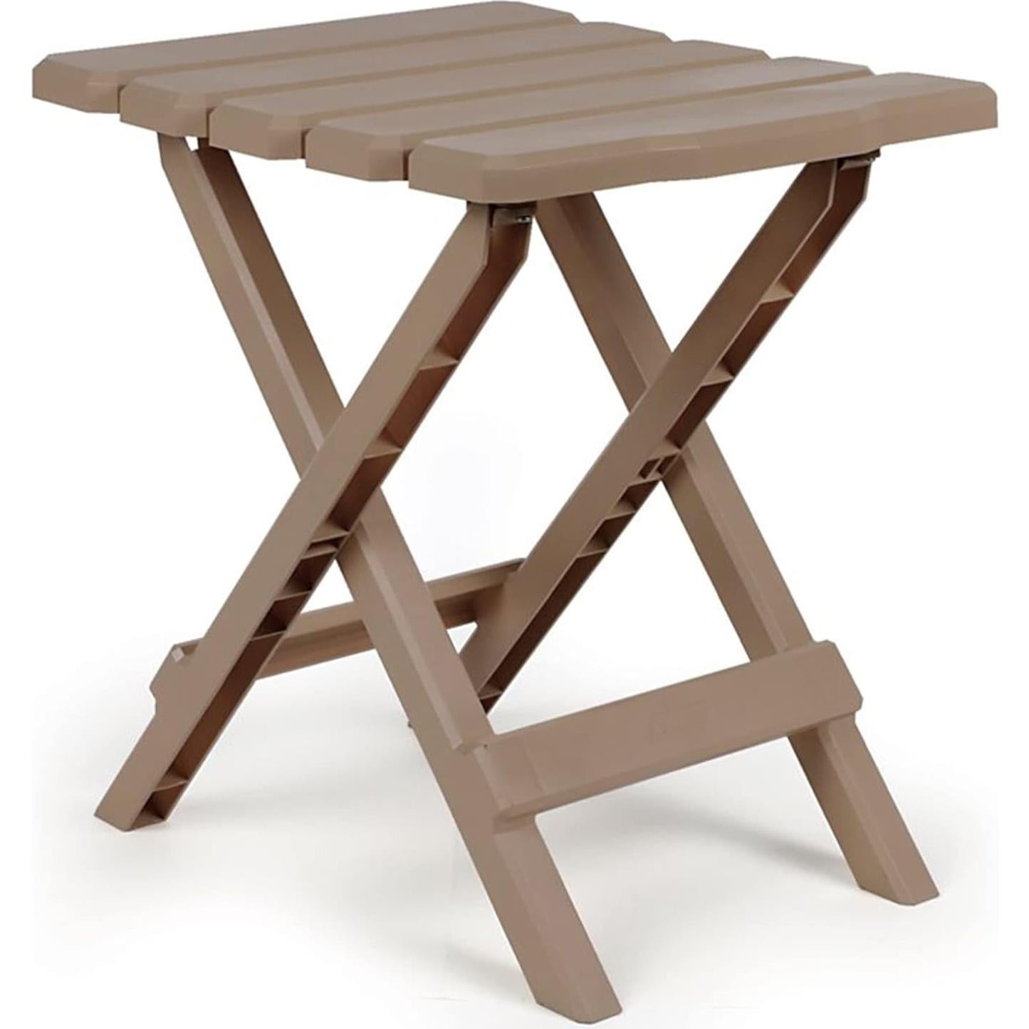Mesa Lateral Plegable Camco Adirondack Taupe 30x35 cm