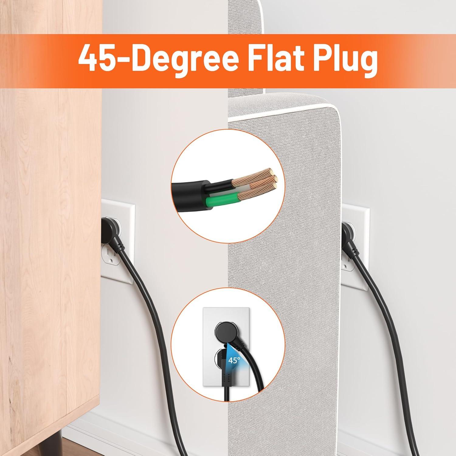 Regleta de 6 Salidas Plug'n Ltd. con Protector 2700J y Cable 1.83m