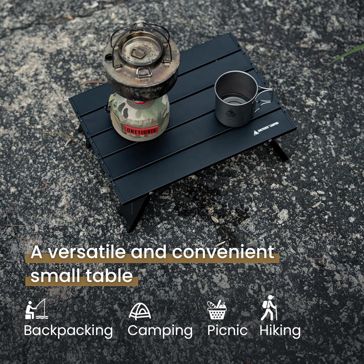 Mesa de Camping OneTigris Plegable Ultraligera 540g