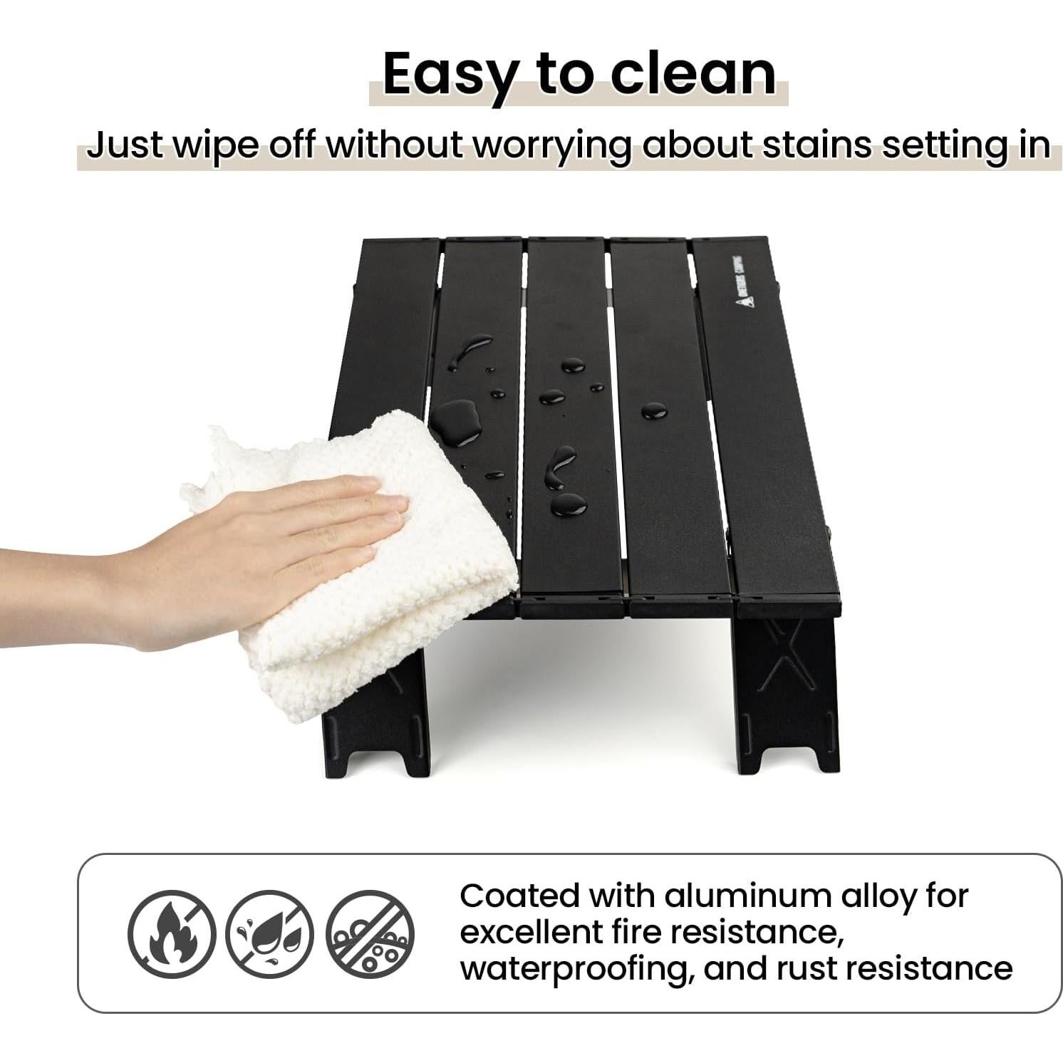 Mesa de Camping OneTigris Plegable Ultraligera 540g