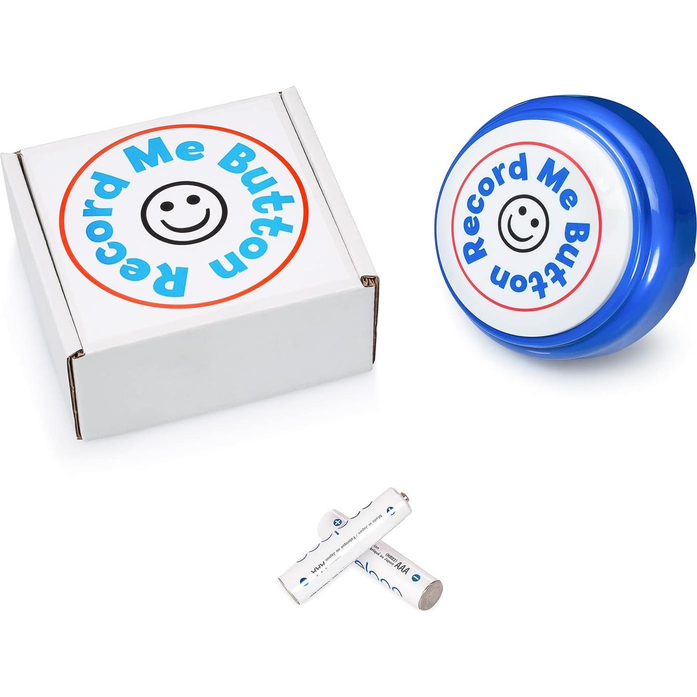 Botón Grábame Azul - Grabador de Audio 30 Segundos