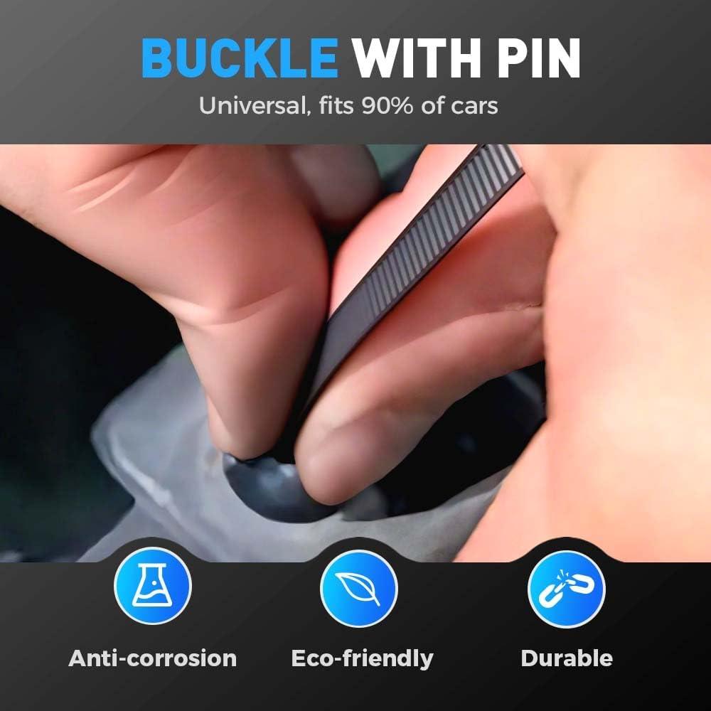 Hebilla de Brida Universal de Nylon Jitaty 20PC para Automóviles