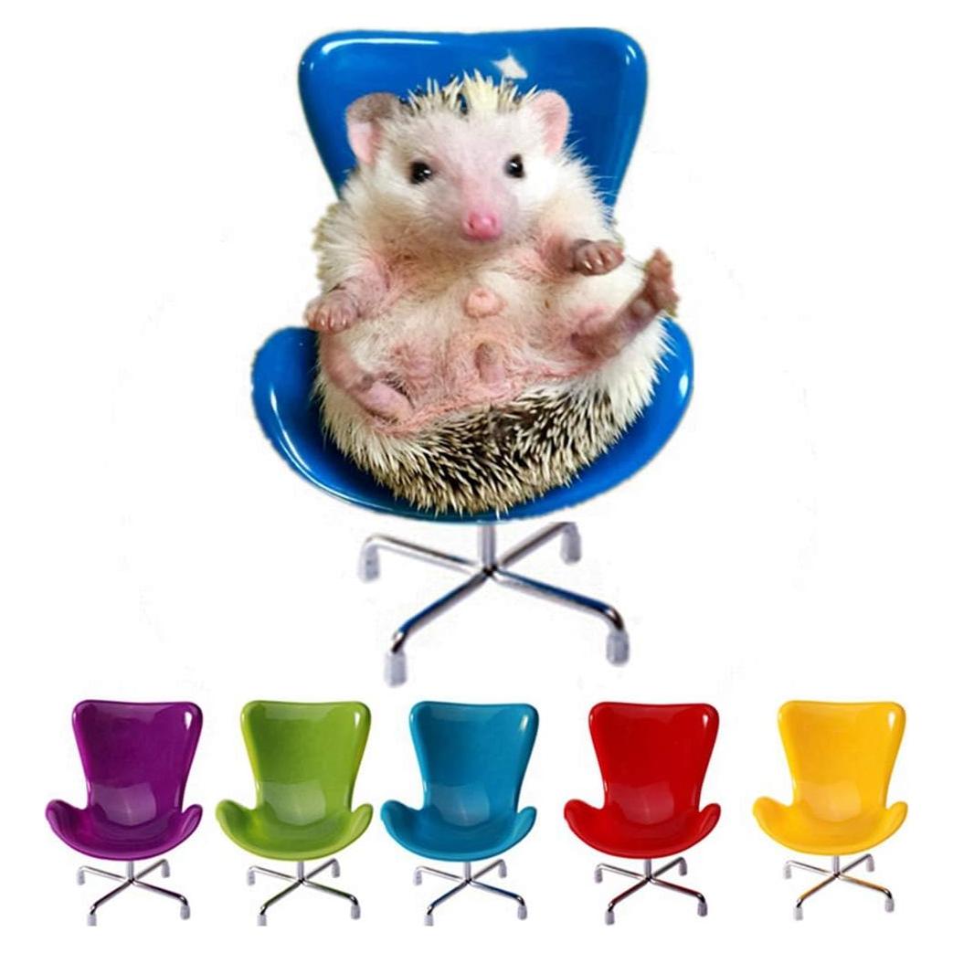 Silla Mini Giratoria para Mascotas MANGO - Erizo y Hámster
