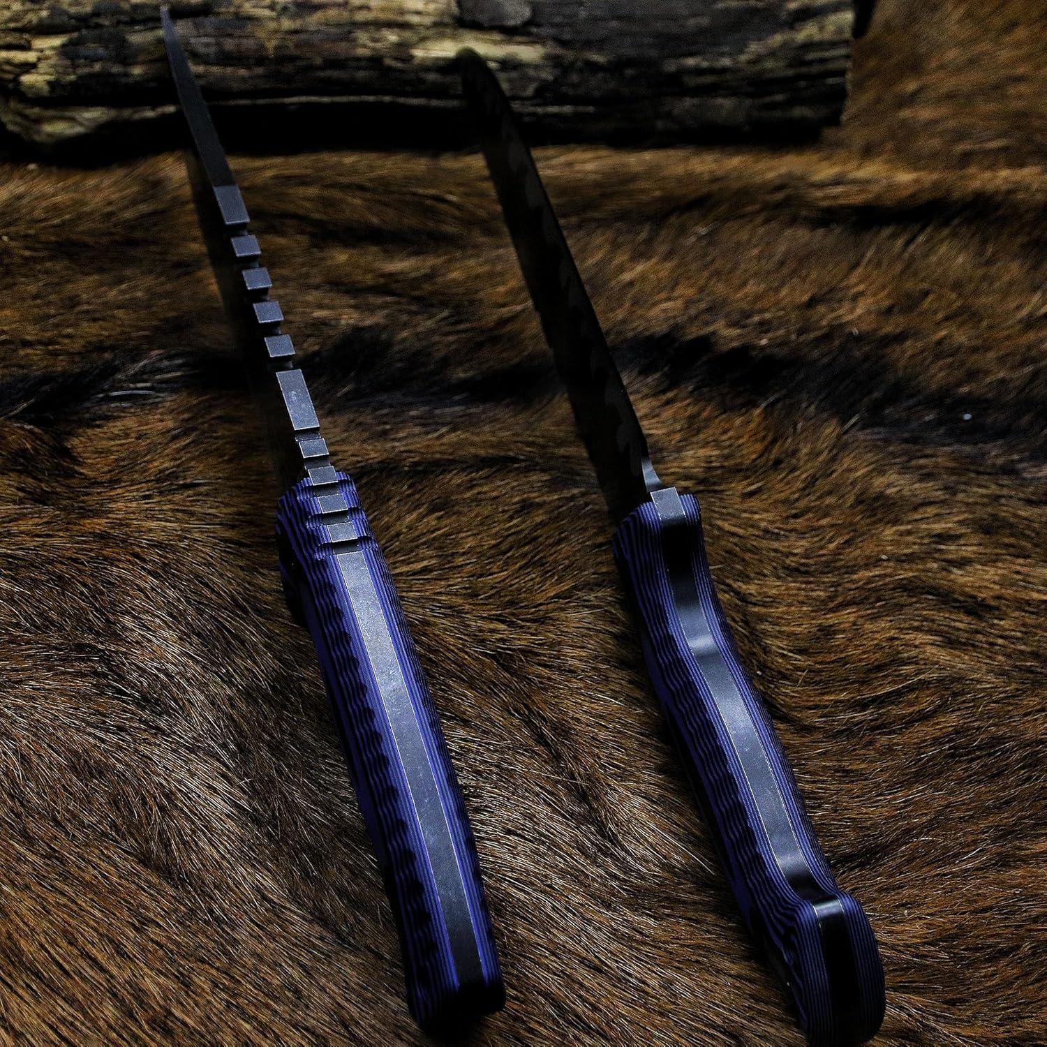 Cuchillo de Caza BA-KOR BA-JBA 31.5cm Acero 9CR18MoV G10