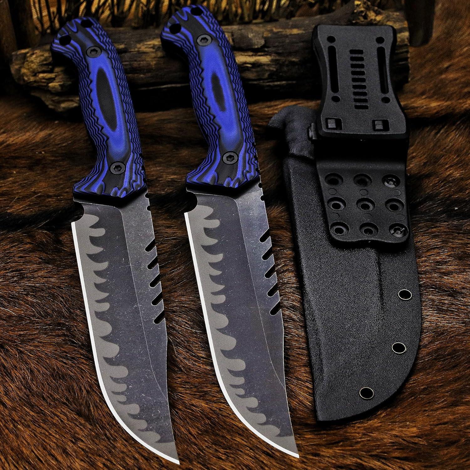 Cuchillo de Caza BA-KOR BA-JBA 31.5cm Acero 9CR18MoV G10