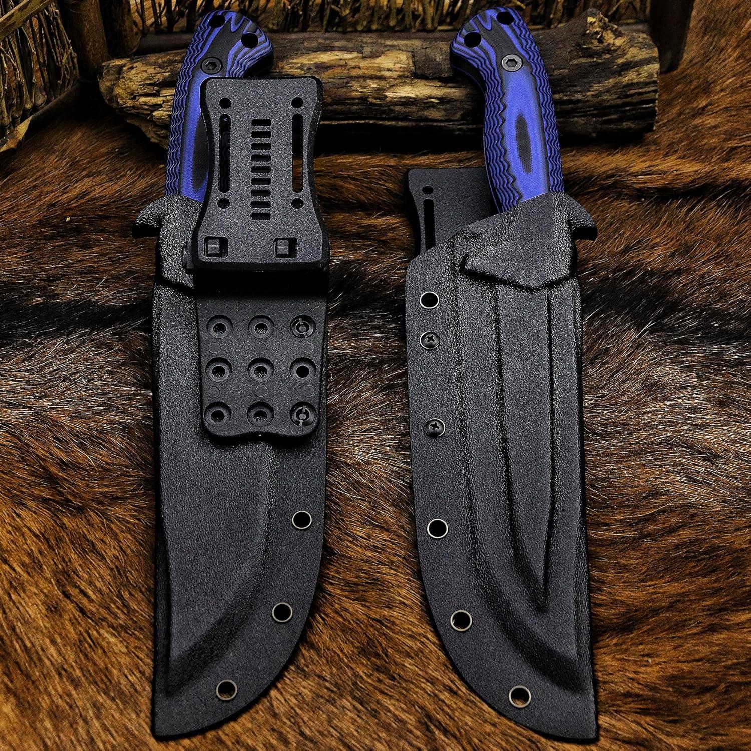 Cuchillo de Caza BA-KOR BA-JBA 31.5cm Acero 9CR18MoV G10