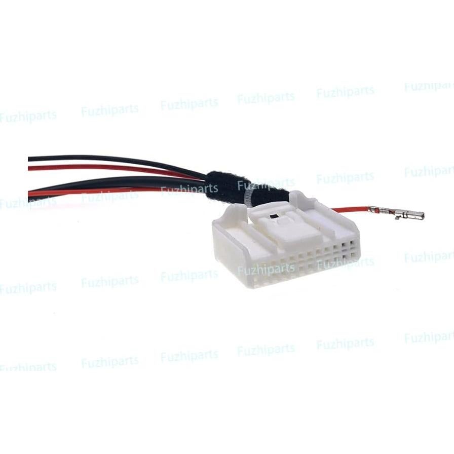 Adaptador de video RCA hembra Wuqueker para Toyota