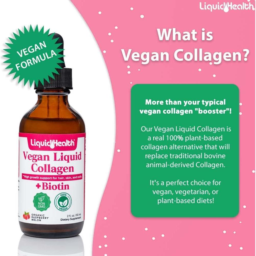 Colágeno Líquido Vegano Liquid Health 59.15 ml - Biotina