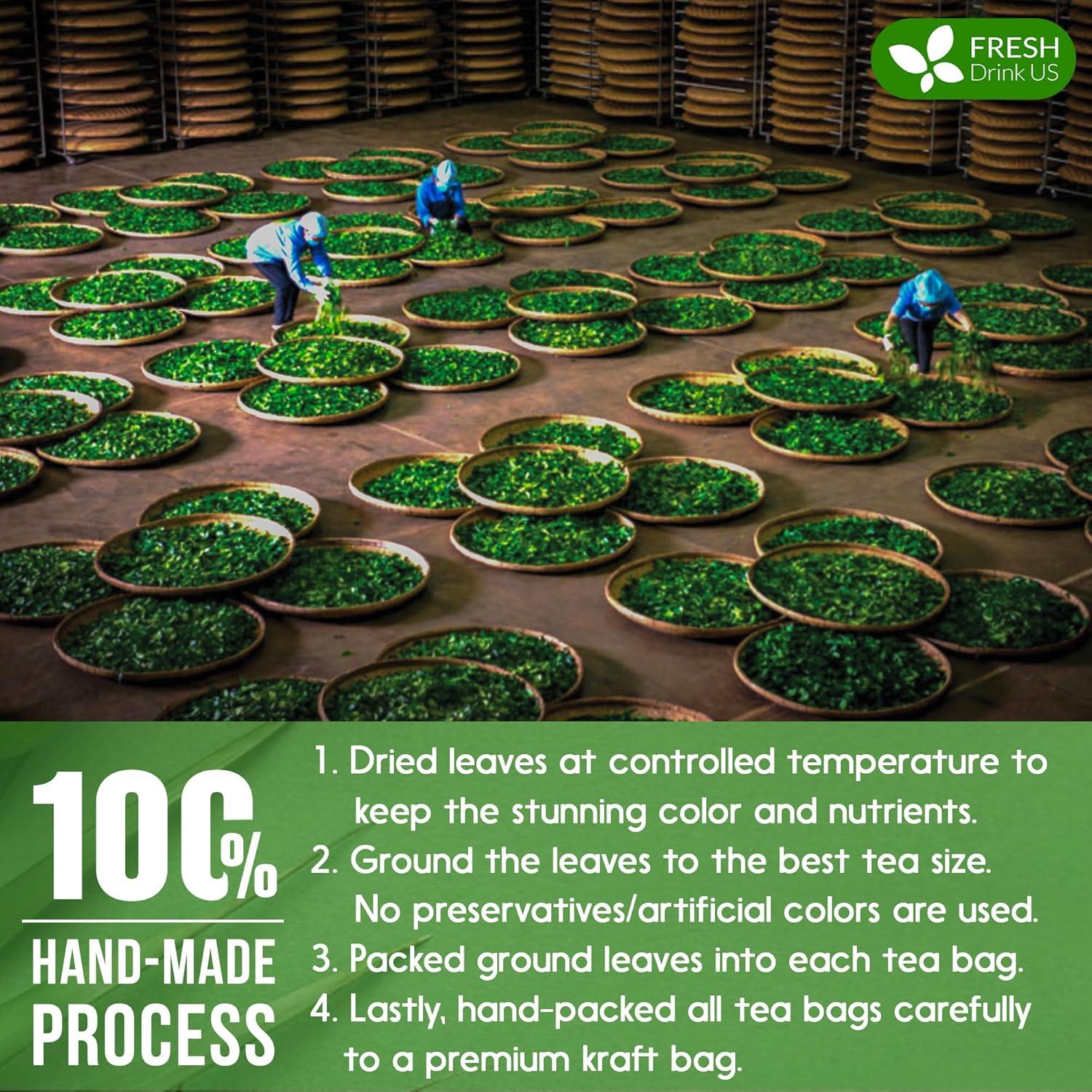 Té de Hojas de Laurel FreshDrinkUS 105 Bolsitas 100% Natural