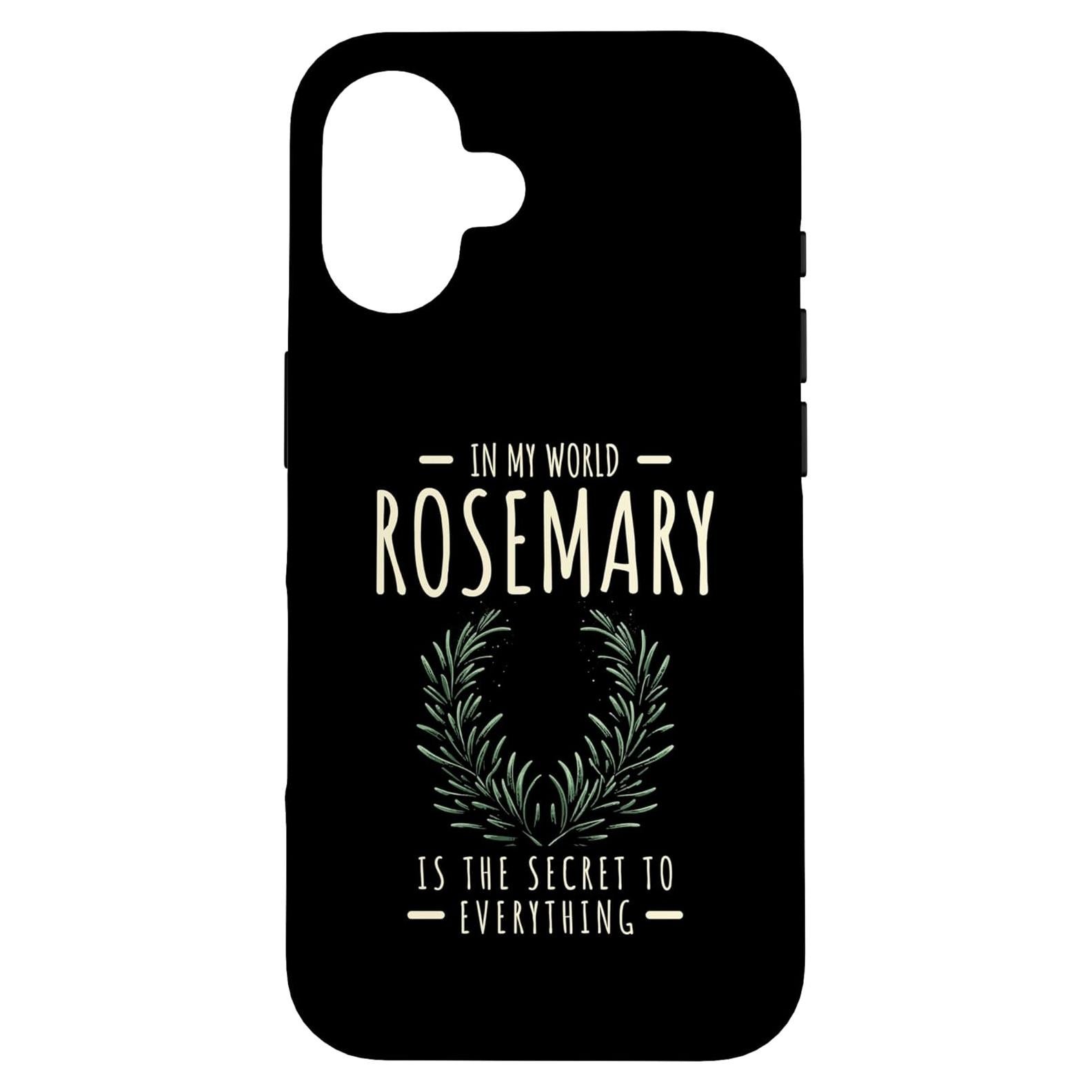 Funda Protectora iPhone 16 Medicina Herbal Romero