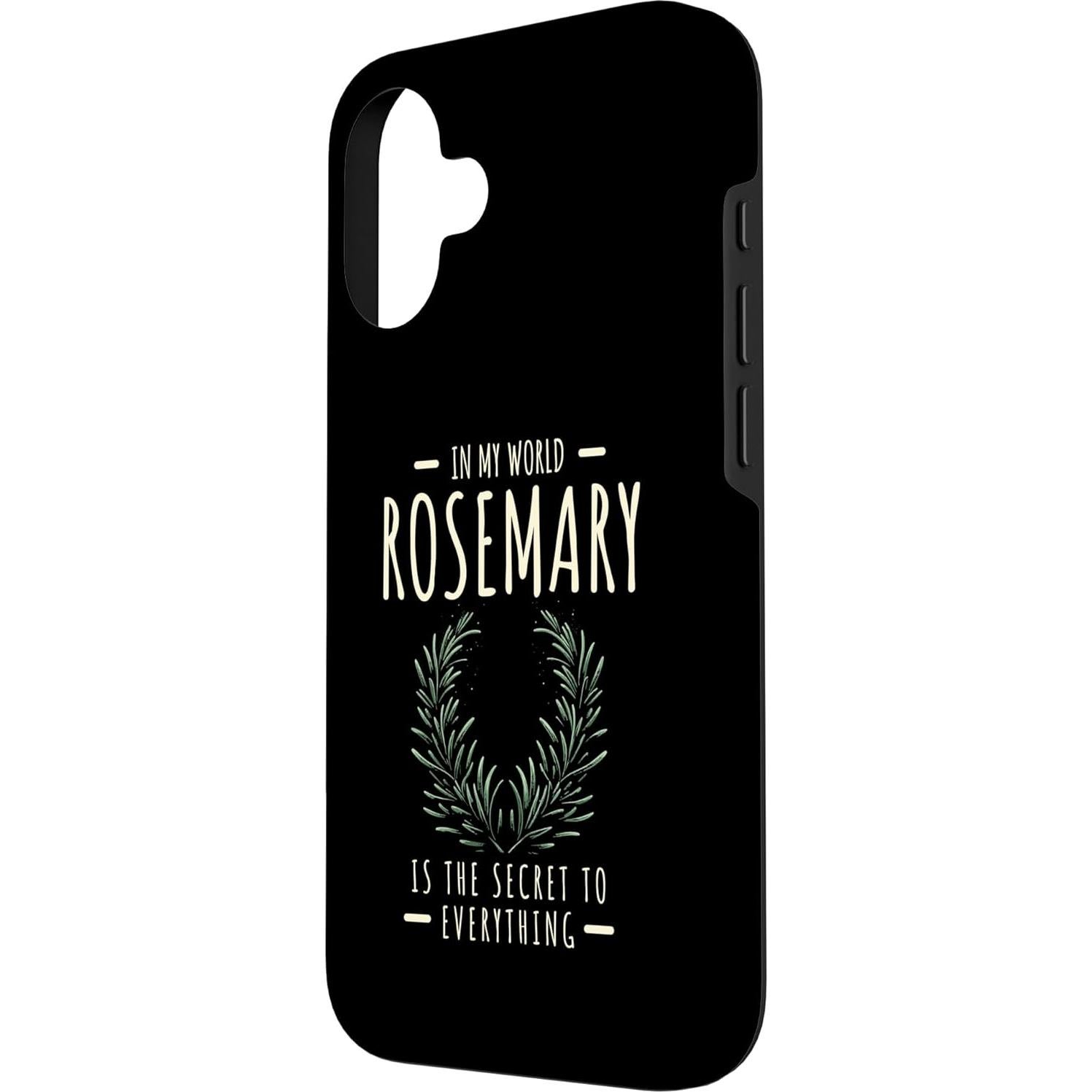 Funda Protectora iPhone 16 Medicina Herbal Romero