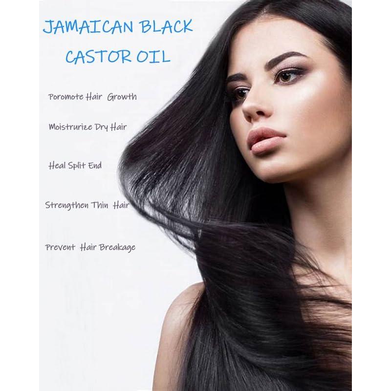 Aceite de Ricino Negro Jamaicano Zhongxiang 236ml Orgánico