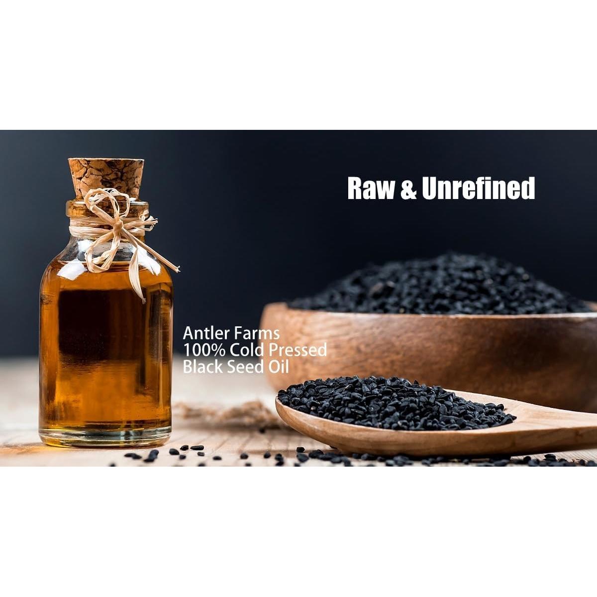 Cápsulas de Gel Suave Antler Farms Aceite Semilla Negra 60u