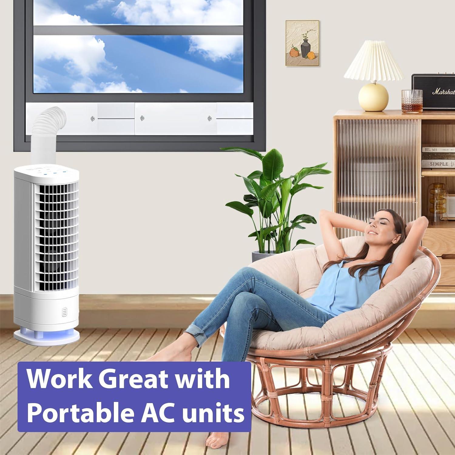 Kit de Ventilación para Ventana Linstock 155 cm con 3 Adaptadores