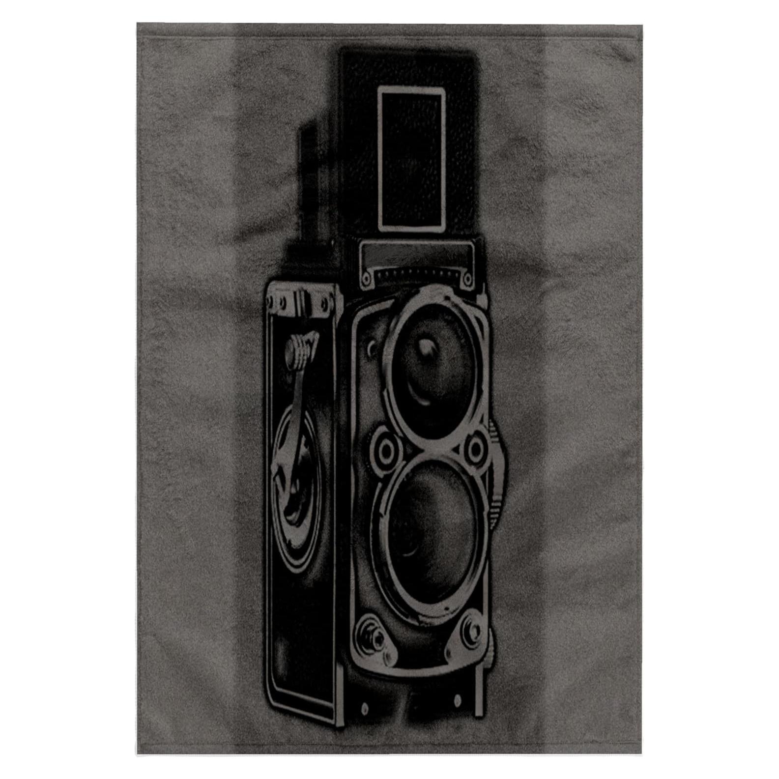 Toalla de Mano 3dRose Vintage Cámara Reflex 38x56 cm