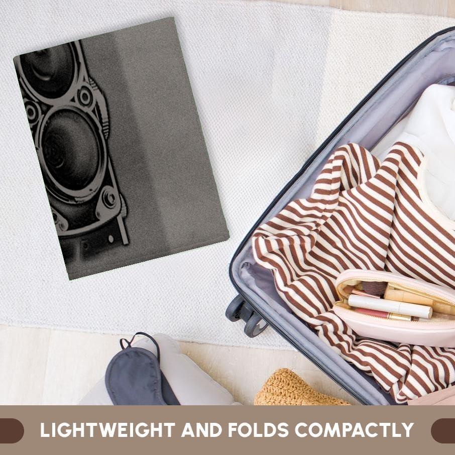 Toalla de Mano 3dRose Vintage Cámara Reflex 38x56 cm