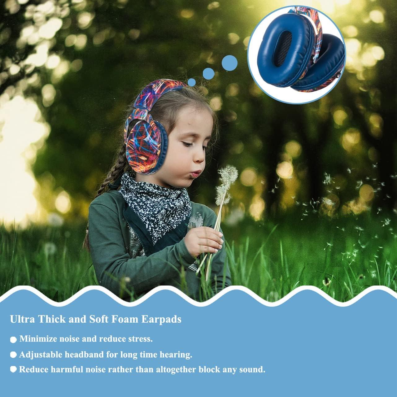 Auriculares Protectores Auditivos para Niños PROTEAR NRR 25dB