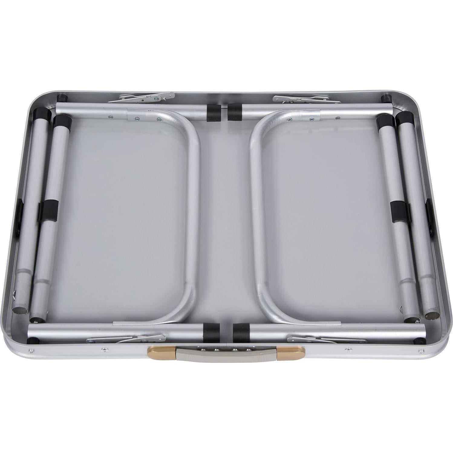 Mesa Plegable de Aluminio Trademark Innovations 60.3x45.1cm Blanca