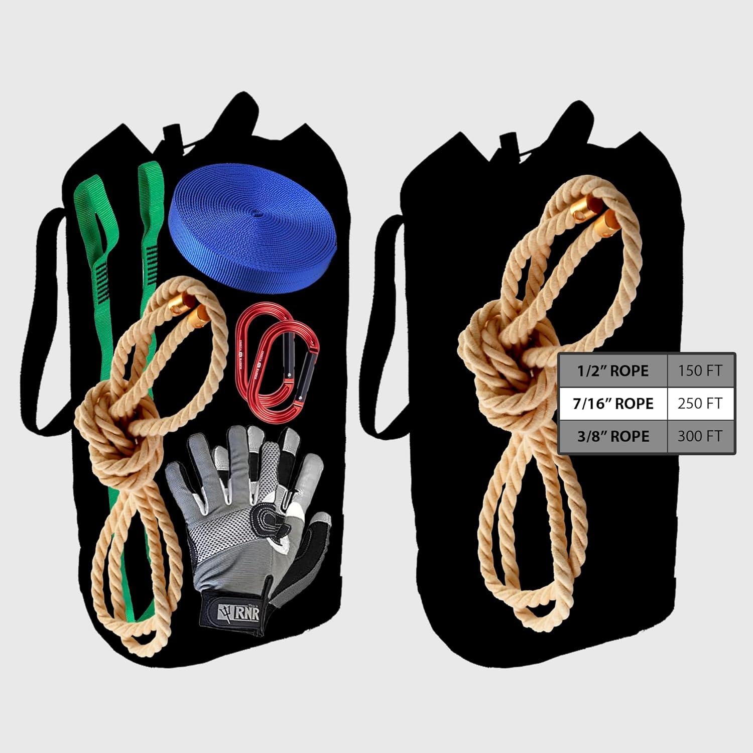 Bolsa de Almacenamiento de Cuerda Rock-N-Rescue 200m Amarillo