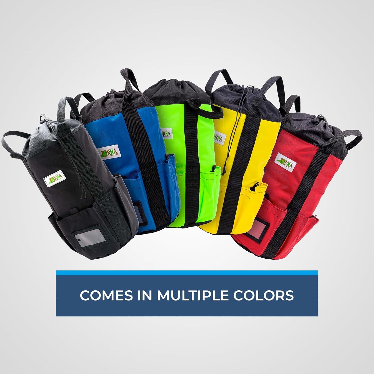 Bolsa de Almacenamiento de Cuerda Rock-N-Rescue 200m Amarillo