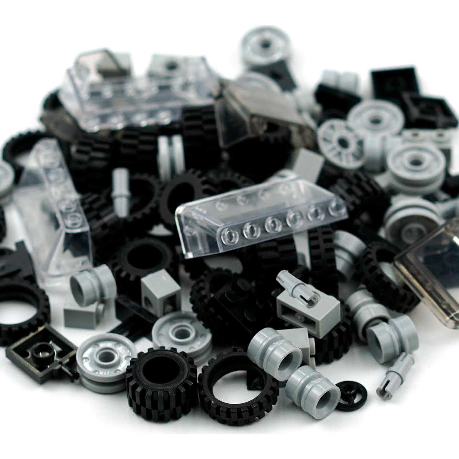 Conjunto de Ruedas y Ejes 102 Piezas Pamvava Juguete Educativo