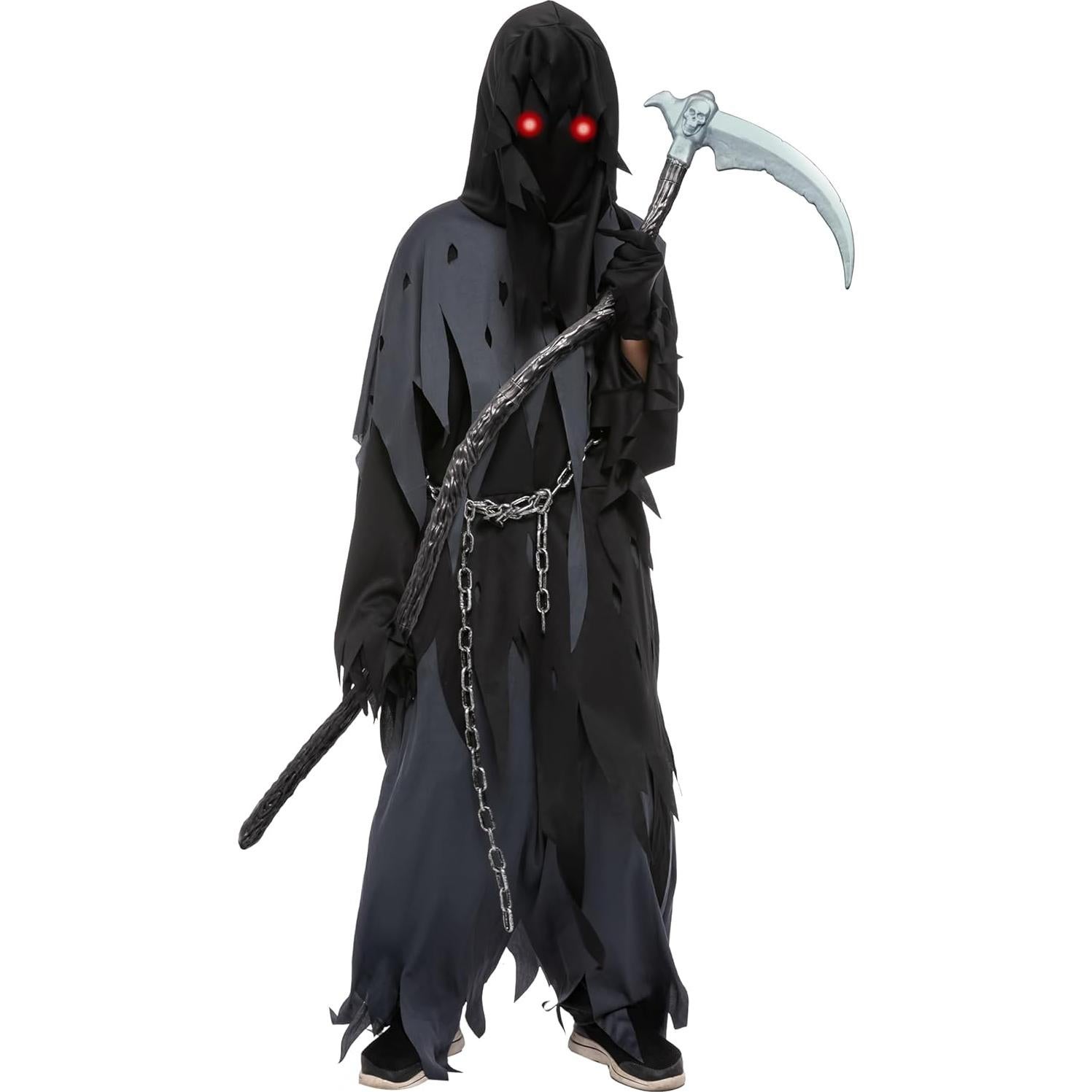 Disfraz de Segador Brillante Spooktacular para Niños 5-7 años