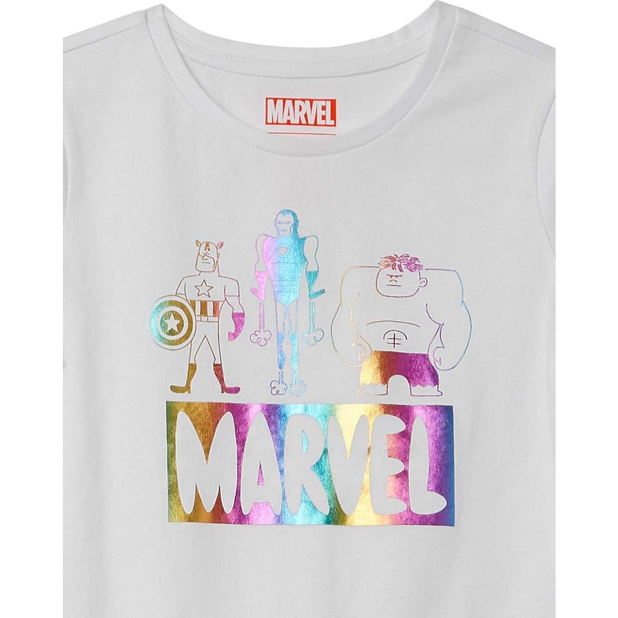 Camisetas Manga Corta Niños Amazon Essentials 4 Pzs Marvel