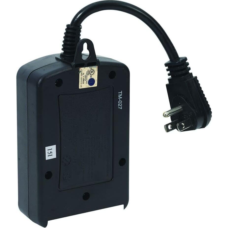 Temporizador Exterior Intermatic HB51K con Sensor de Luz 2 Salidas