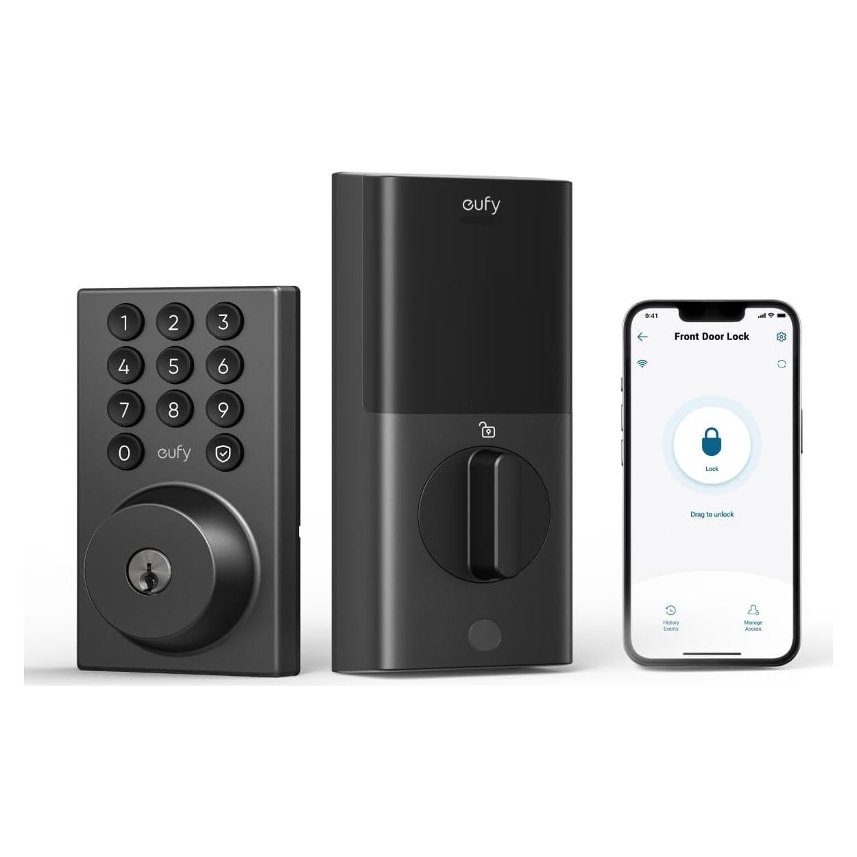 Cerradura Inteligente eufy C30 WiFi, Control Remoto y Cierre Automático