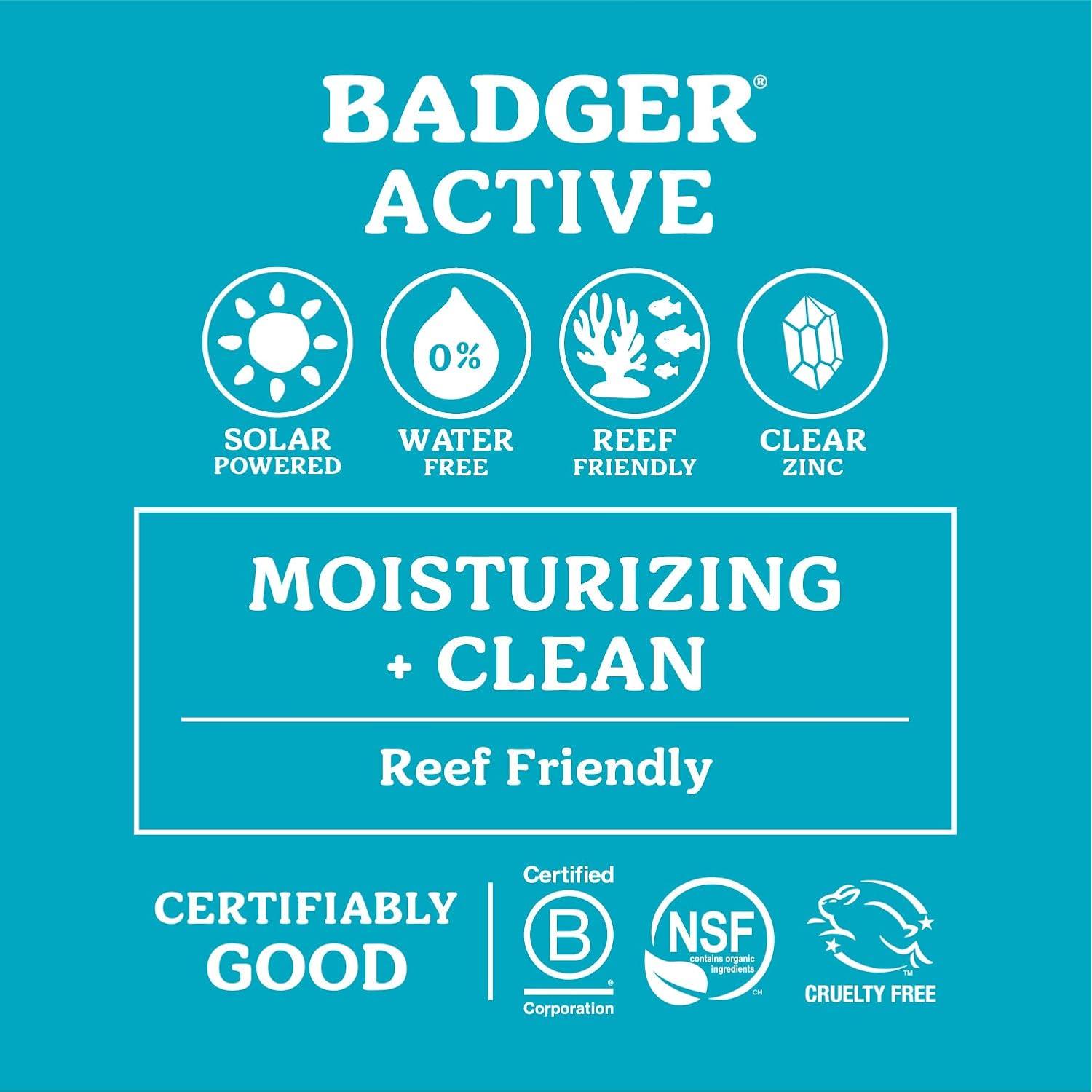 Badger Stick Protector Solar Mineral Facial SPF 35 18.6 g