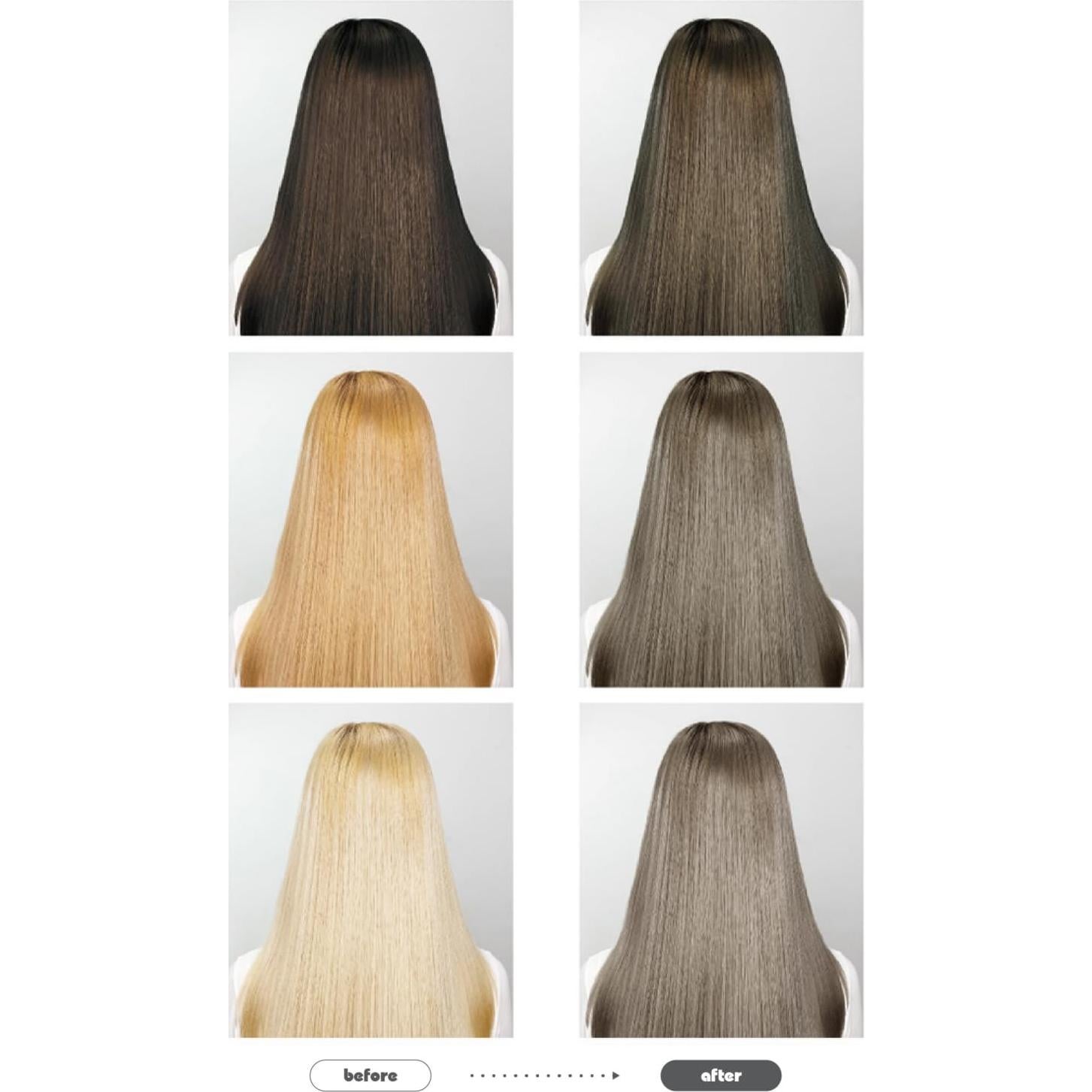 Tinte Semipermanente para Cabello eZn Pudding Gris Ceniza 272g