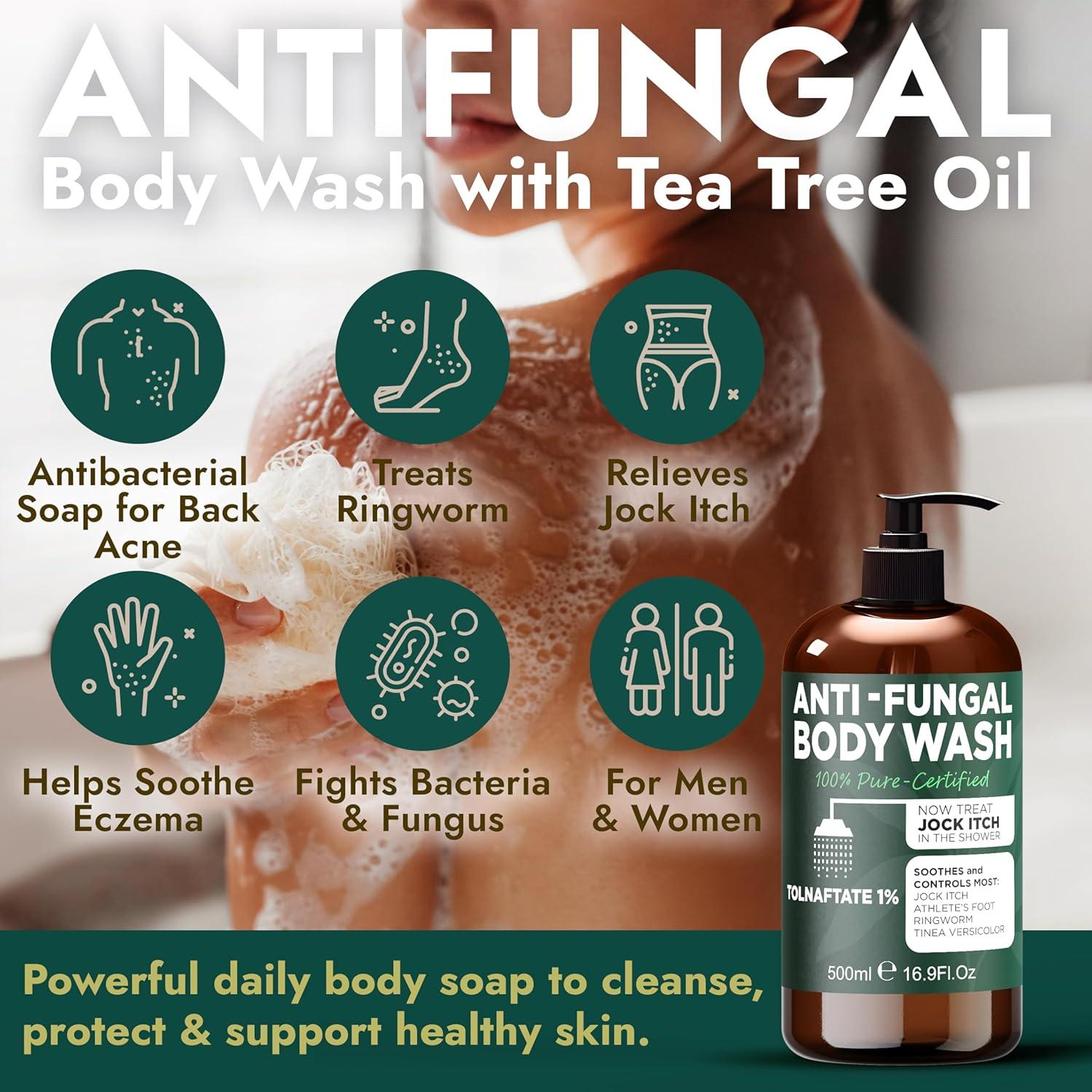 Jabón Corporal Antifúngico Terramed 500 ml - Antibacteriano