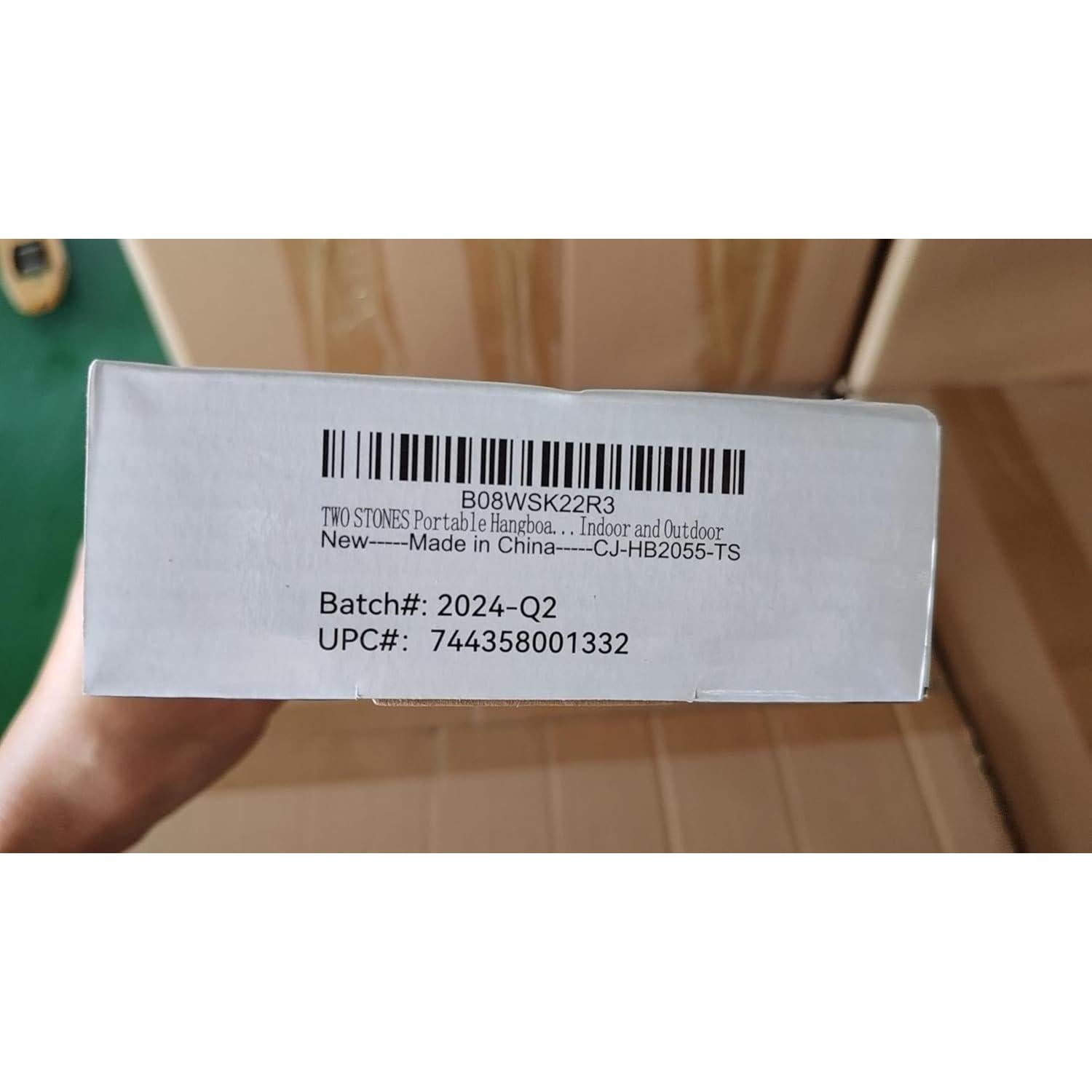 Tablero de Escalada Two Stones 500x100x30mm Portátil