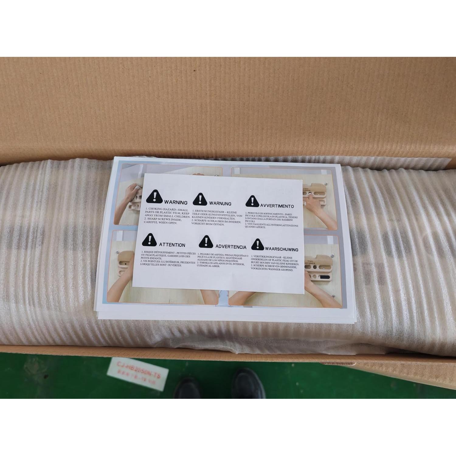 Tablero de Escalada Two Stones 500x100x30mm Portátil