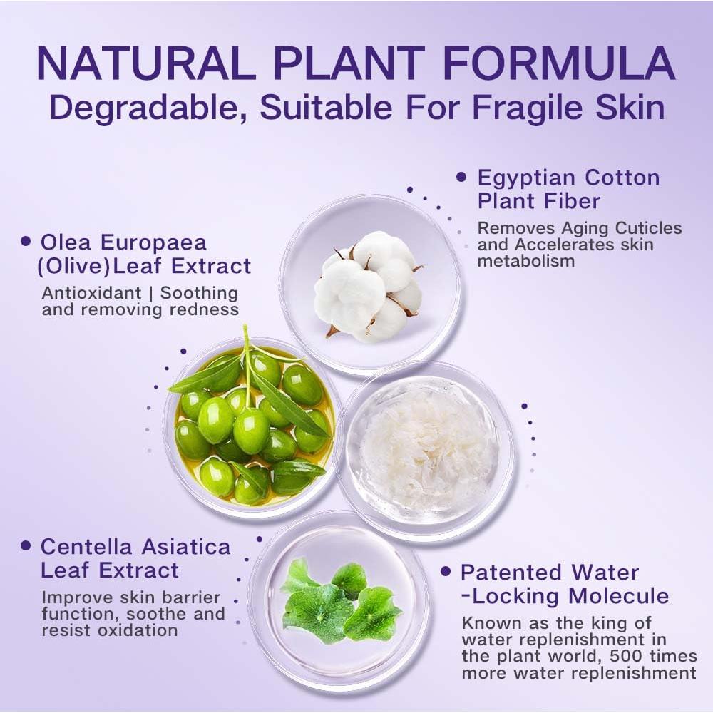 Limpiador Facial Exfoliante Hotluck 80g - Hidratante y Suave