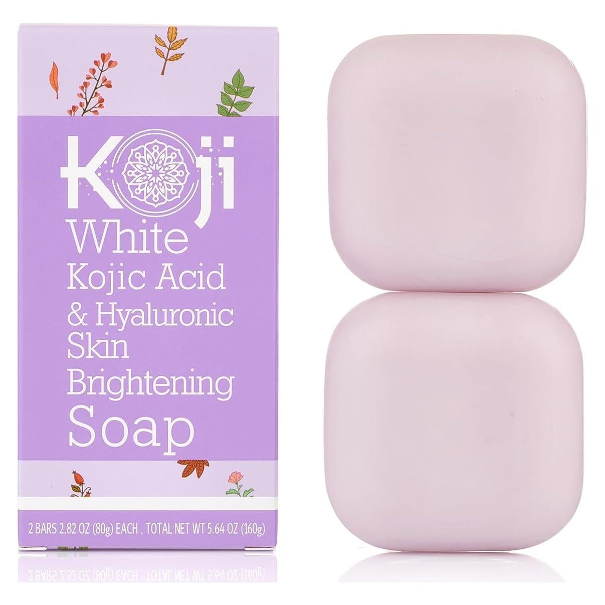 Jabón Aclarador Koji White 80g - Ácido Kójico y Hialurónico