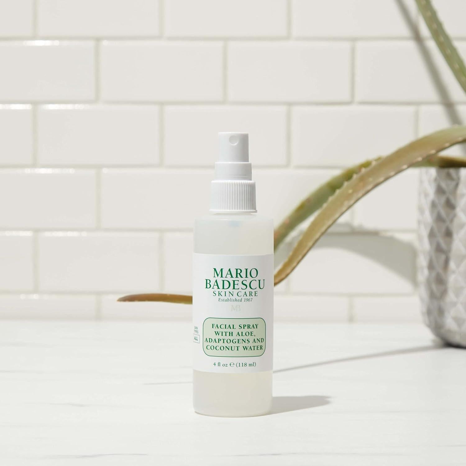 Spray Facial Fijador Mario Badescu 118 ml Hidratante Aloe Coco