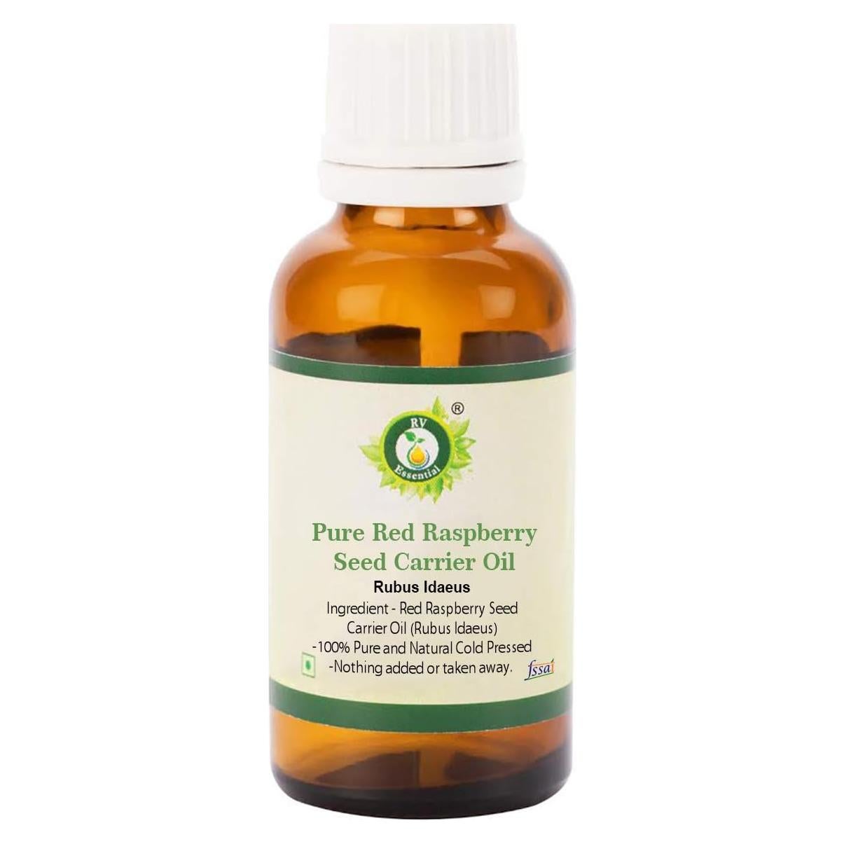 Aceite de Semilla de Frambuesa Roja R V Essential 5ml Puro Natural